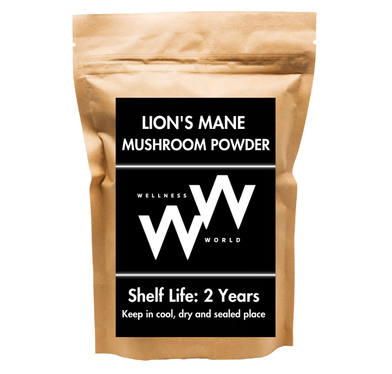 WellnessWorld™ - Lion's Mane Mushroom Powder